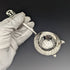 1917 British Antique Sterling Silver Tea Strainer
